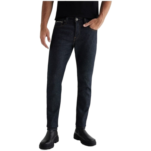 Express Selvedge Denim Jeans Mens 30x32 Slim Stretch Raw Rinse - Picture 1 of 10